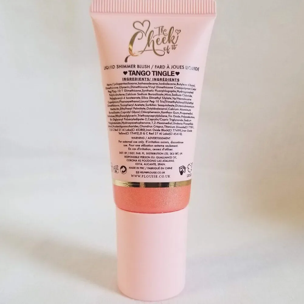 P.Louise The Cheek of it - Liquid Blush - Tango Tingle